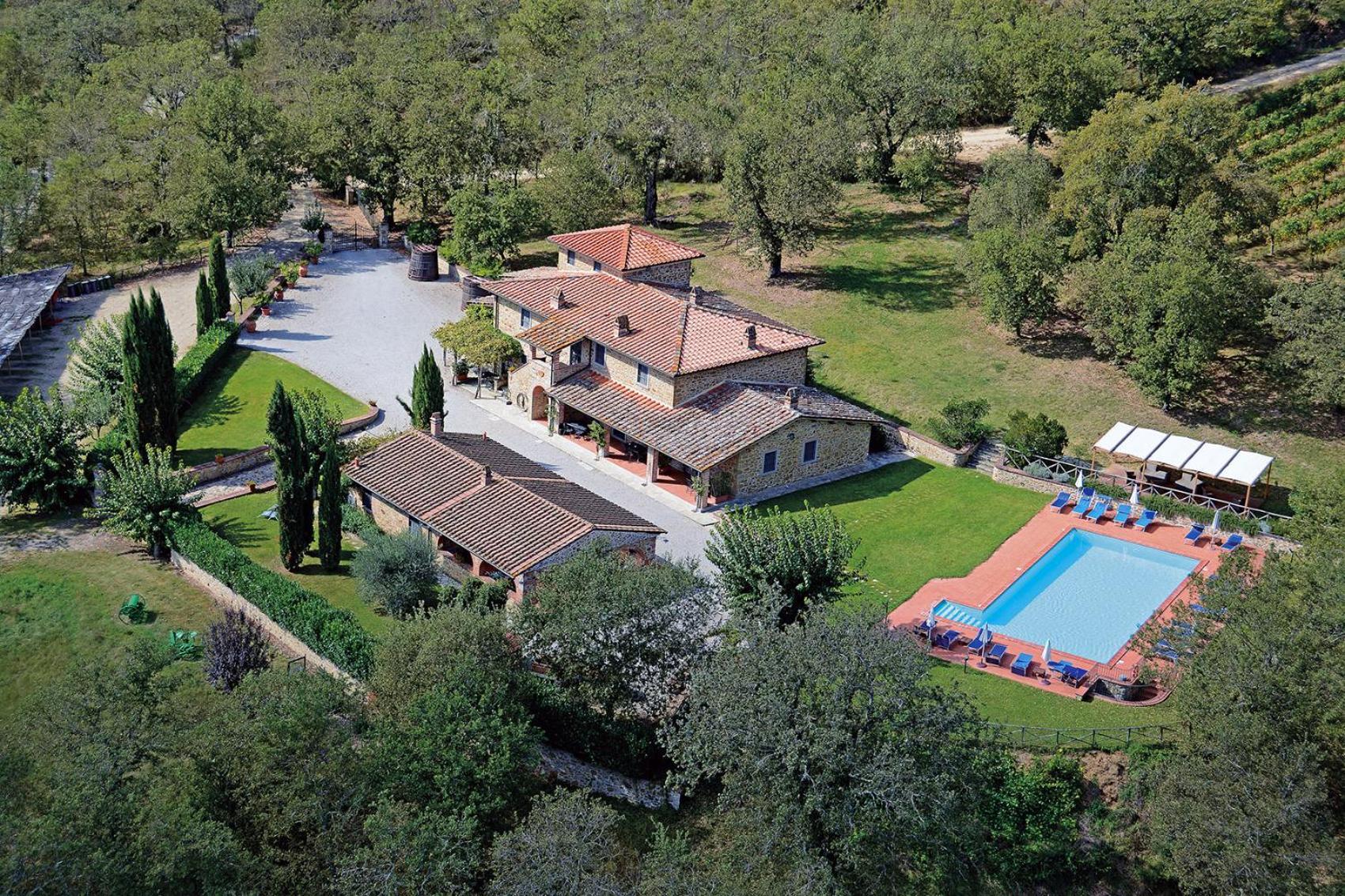 Agriturismo L'Incrociata Bucine Kültér fotó